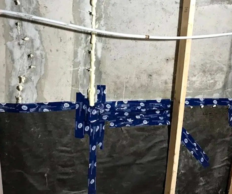 Detailed Crack Repairs for Basement Walls in New Hampshire